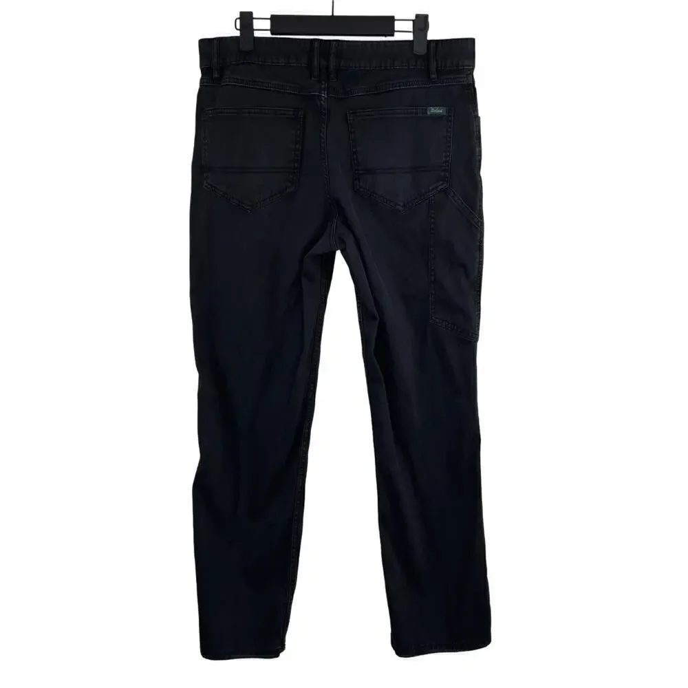 Woolrich Men's 32 x 30 Straight Fit Stretch Twill 5 Pocket Utility Canvas Pants